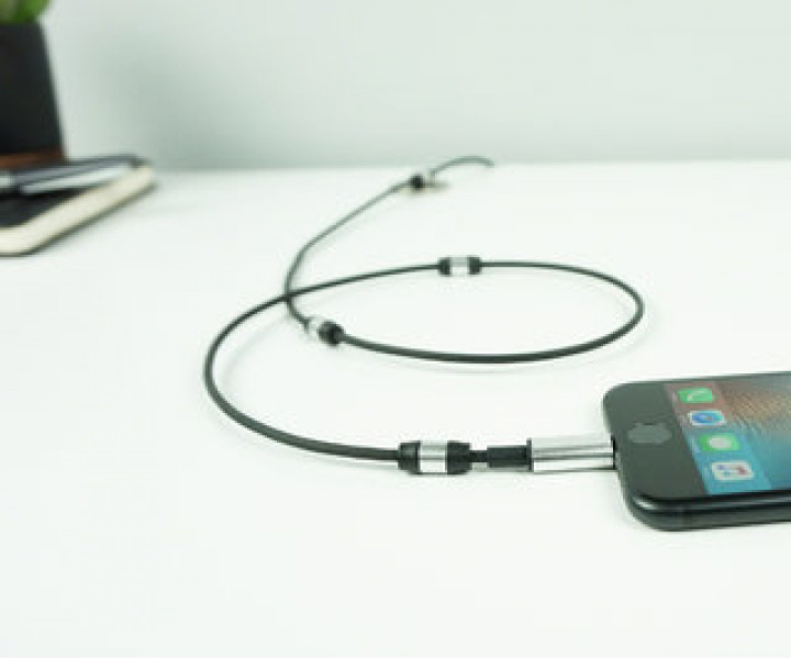 Кабель FuseChicken USB to Lightning Rivet Charge 1m Black