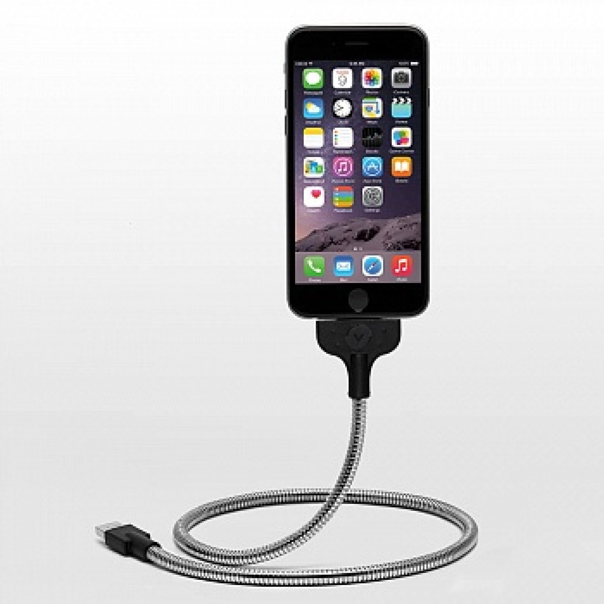 Кабель FuseChicken USB to Lightning Bobine Blackout Everywhere Mount