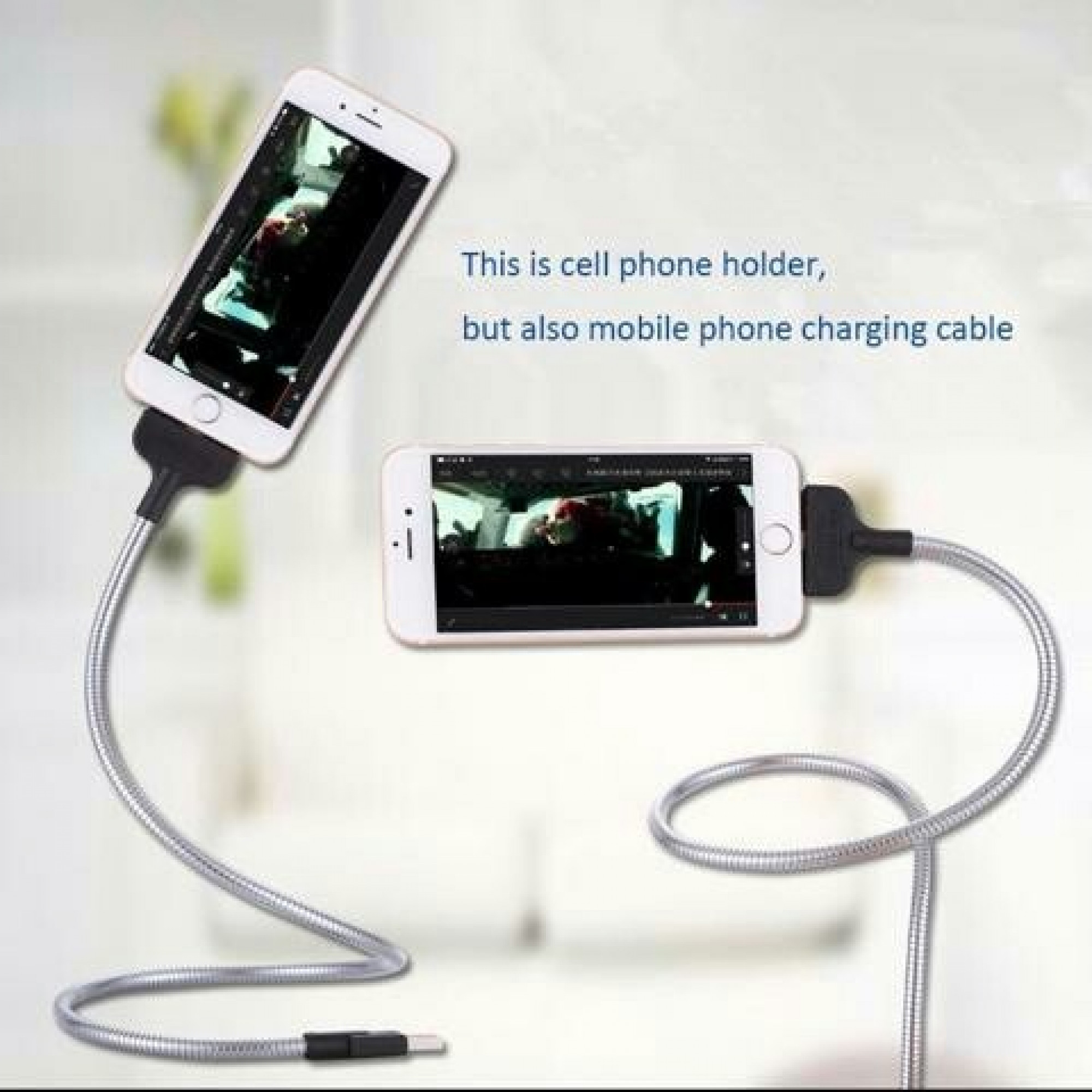 Кабель FuseChicken USB to Lightning Bobine Blackout Everywhere Mount