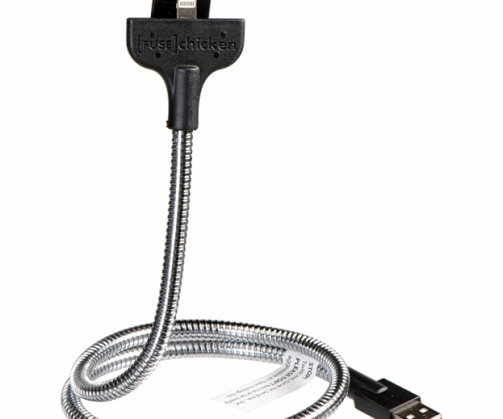 Кабель FuseChicken USB to Lightning Bobine Blackout Everywhere Mount