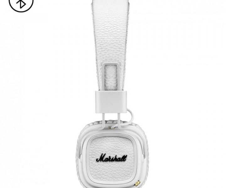 Навушники з мікрофоном Marshall Major II Bluetooth White