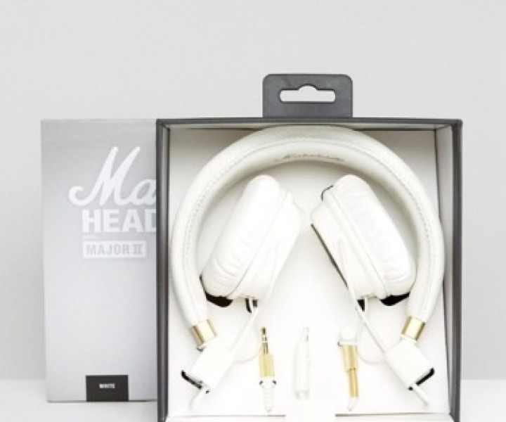 Навушники з мікрофоном Marshall Major II Bluetooth White