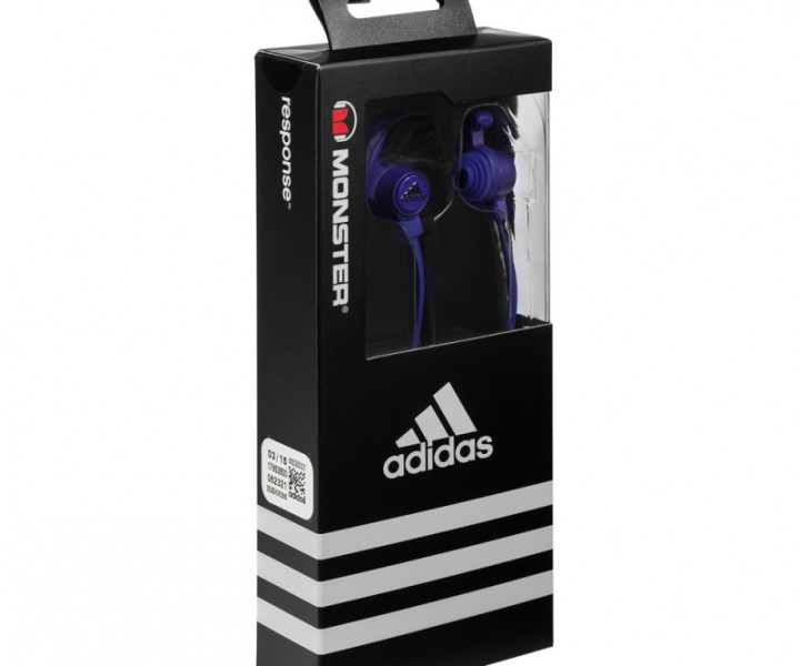 Наушники Monster® by Adidas® Sport Response™ Earbuds Purple