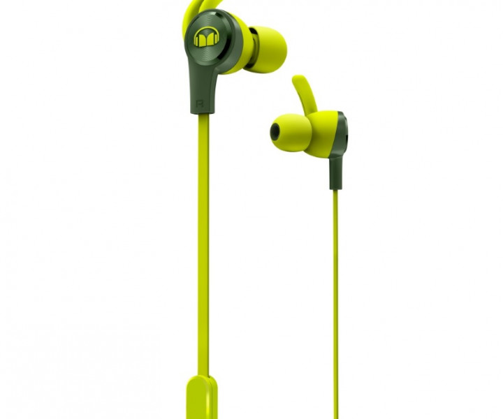 Наушники Monster® iSport Achieve Green