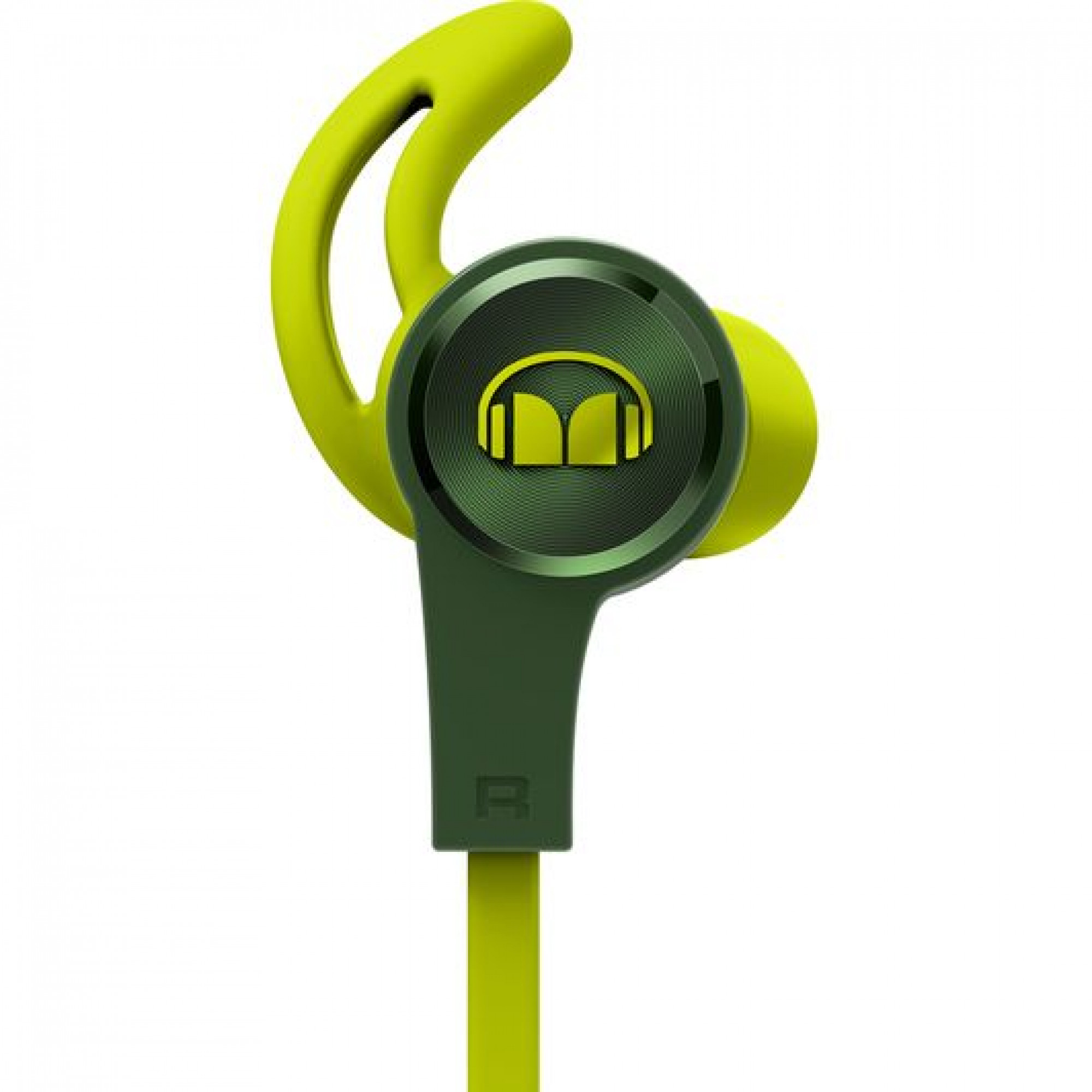 Наушники Monster® iSport Achieve Green