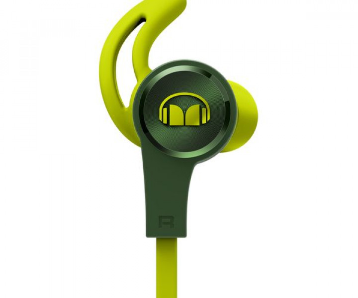 Наушники Monster® iSport Achieve Green