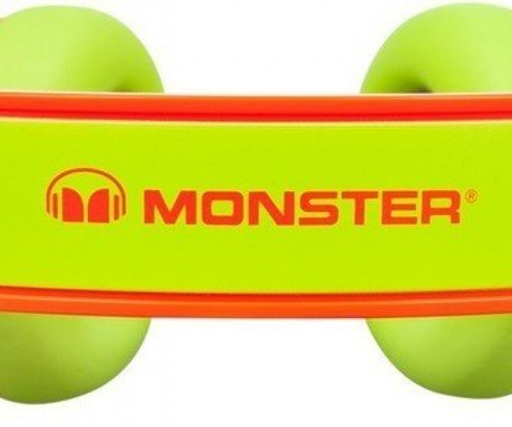 Наушники Monster® DNA Neon On-Ear Headphones Yellow on Neon Orange