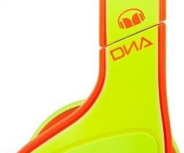Наушники Monster® DNA Neon On-Ear Headphones Yellow on Neon Orange