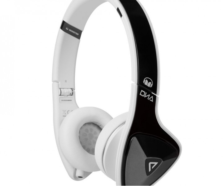 Наушники Monster® DNA On-Ear Headphones Black-Tuxedo