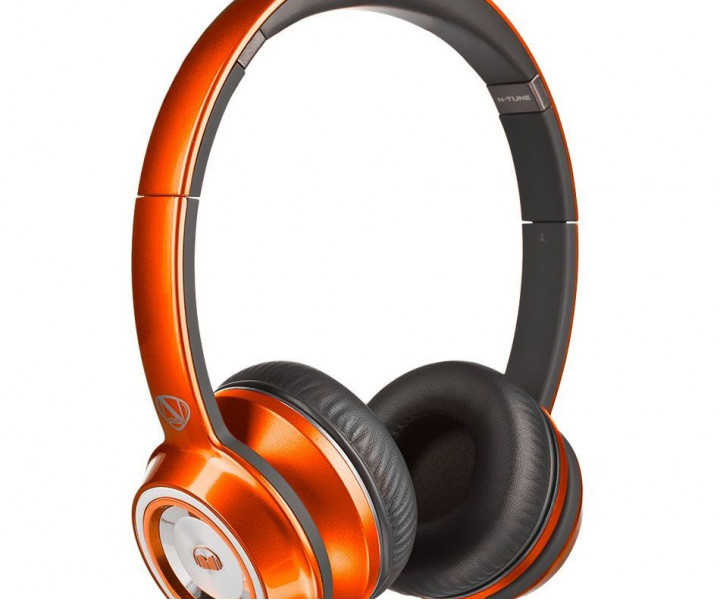Наушники Monster® NCredible NTune On-Ear Candy Tangerine