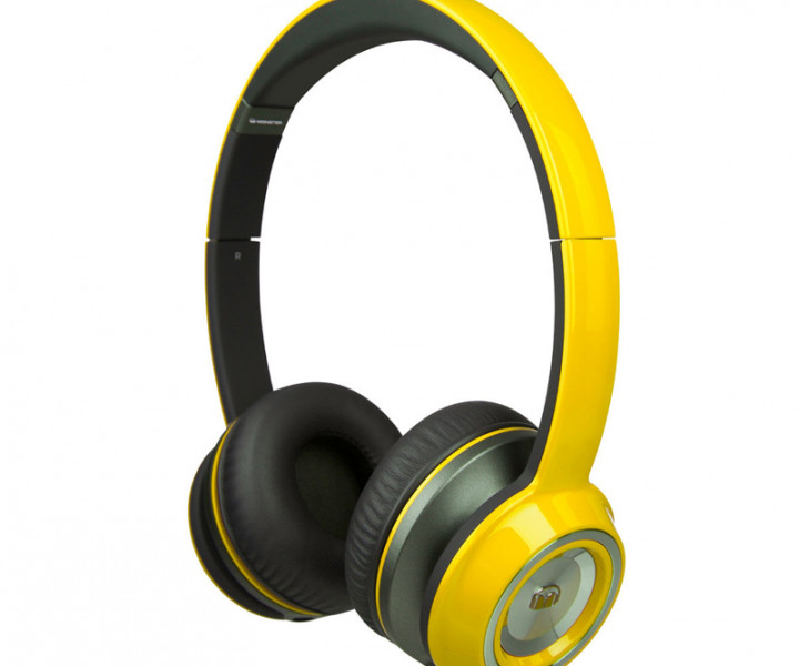 Навушники Monster® NCredible NTune Solid On-Ear Solid Yellow