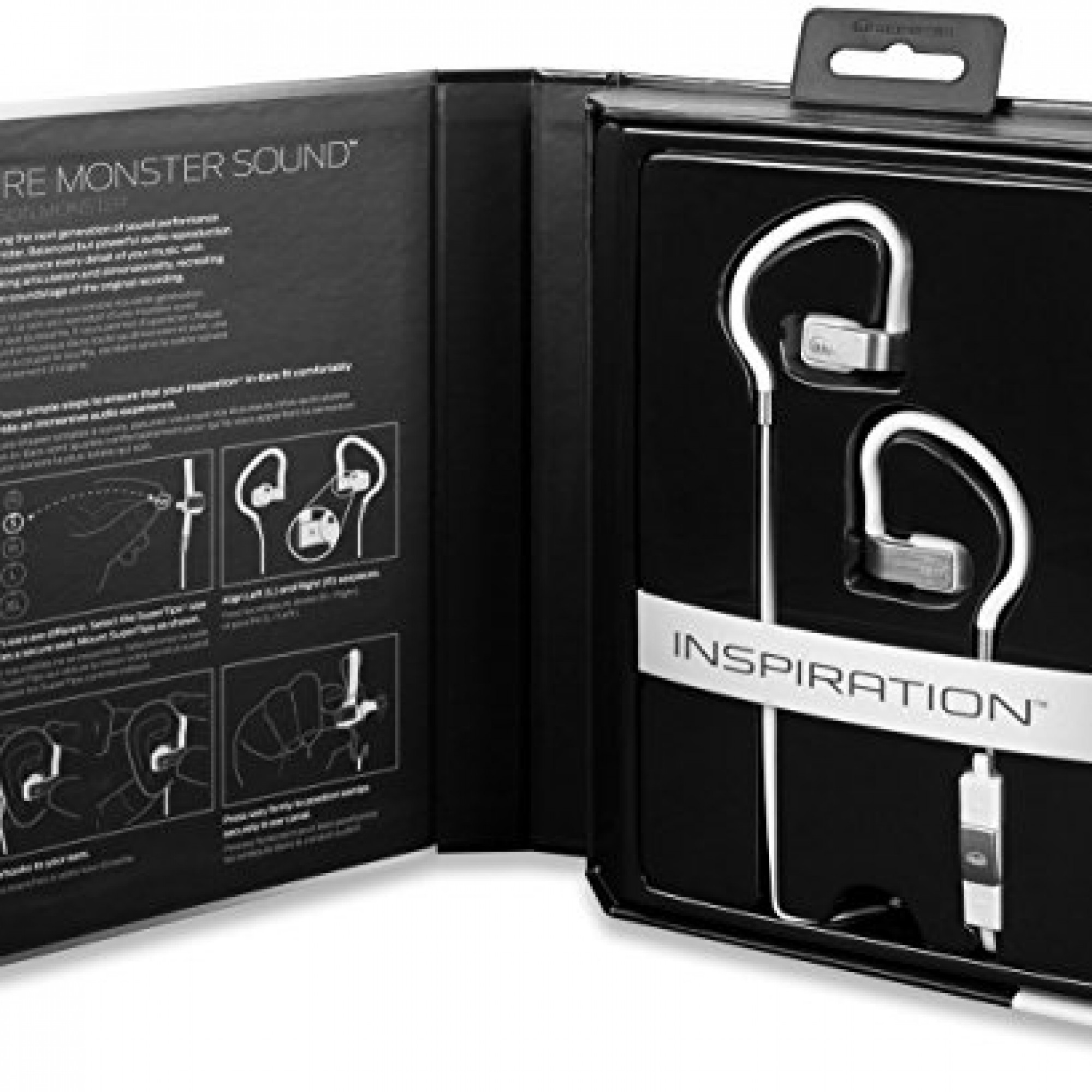 Наушники Monster® Inspiration In-Ear Headphones - Multilingual In-Ear, Apple ControlTalk White