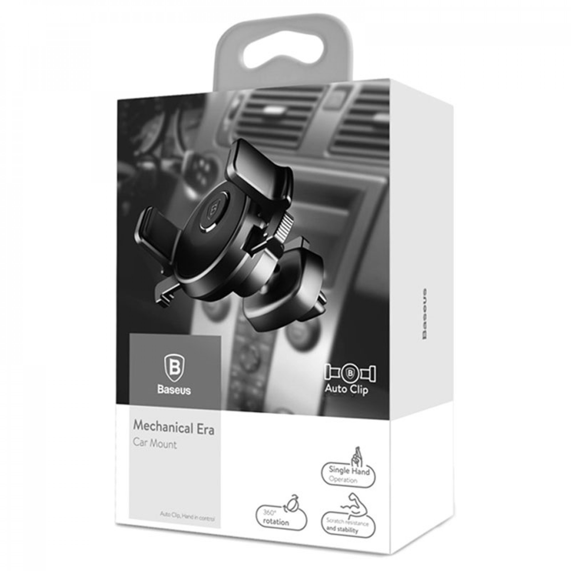Автодержатель Baseus Mechanics Car Mount Black
