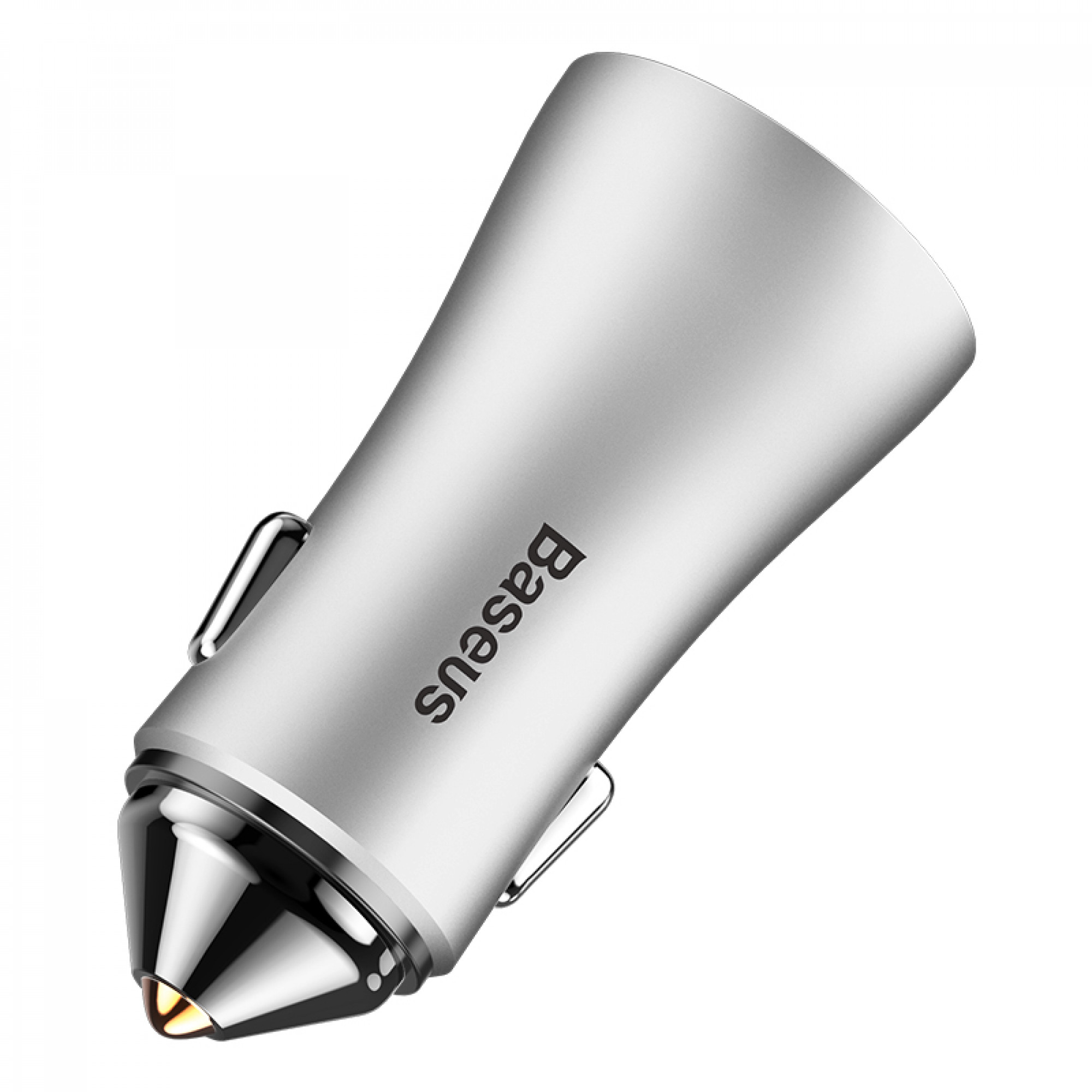 АЗУ Baseus Golden Contactor 2USB Silver