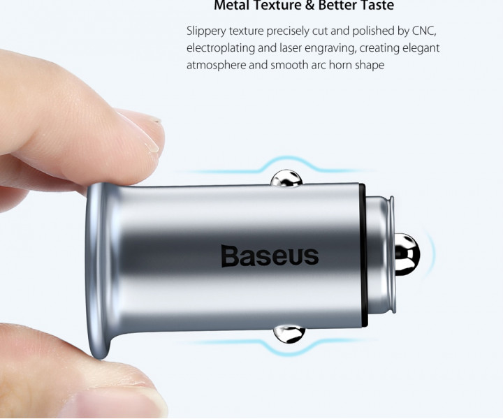 АЗУ Baseus MINI T Smart Car (2 USB) SG
