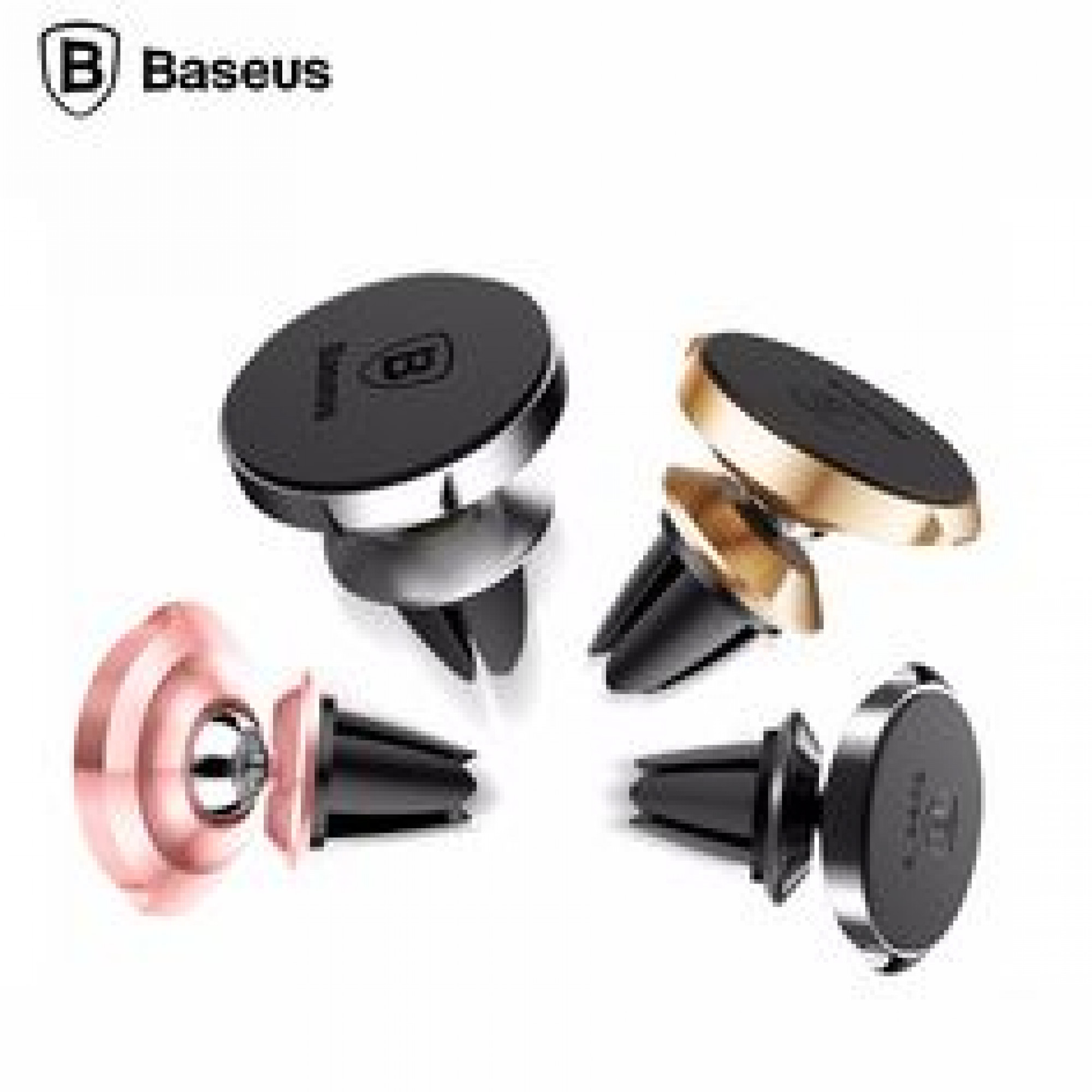 Автодержатель Baseus Small Magnetic suction bracket Black