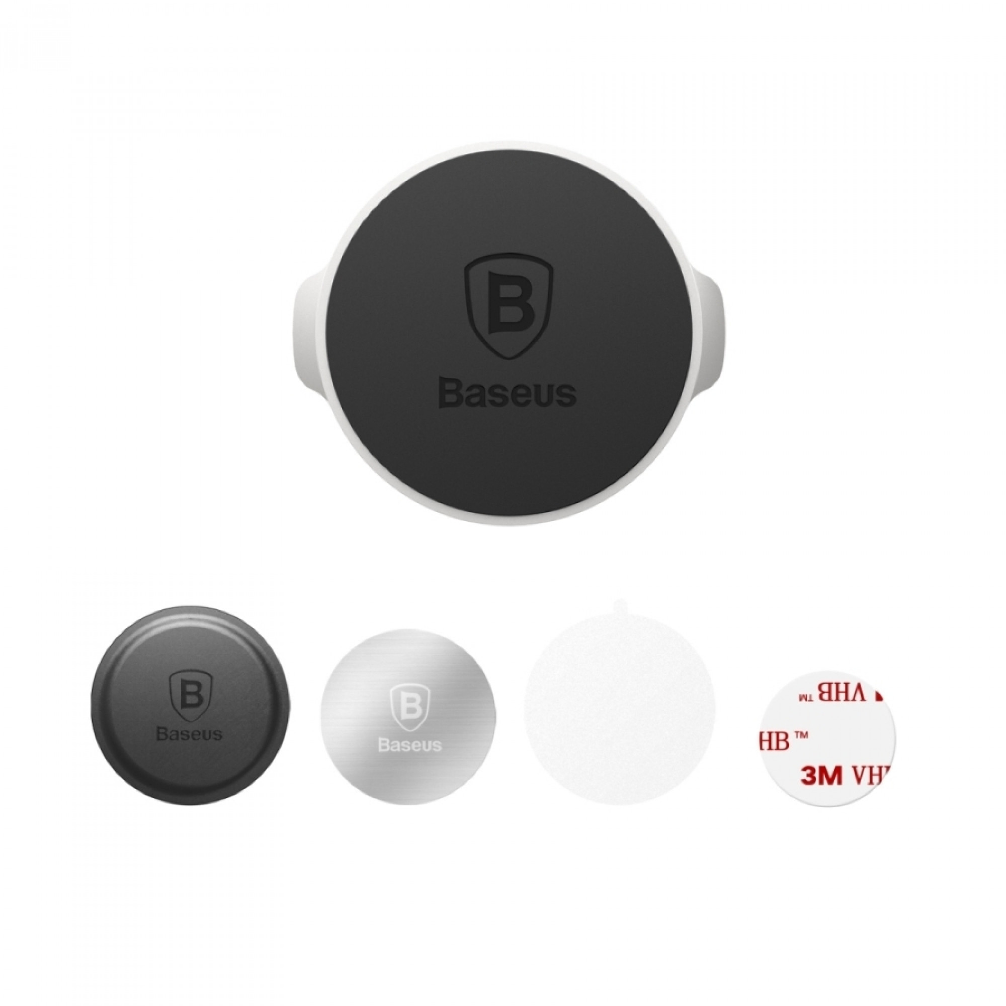 Автодержатель Baseus Small Magnetic suction bracket Black