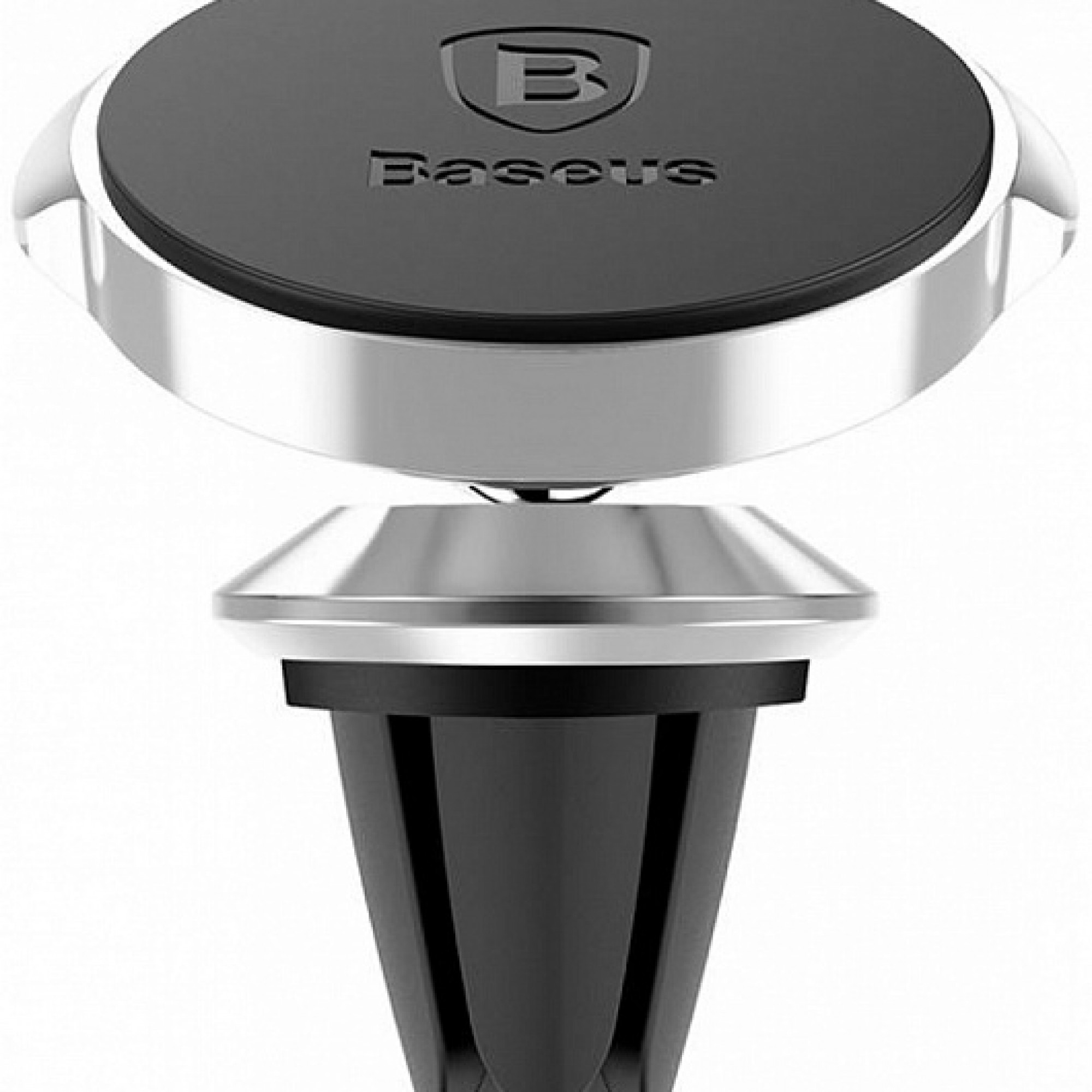 Автодержатель Baseus Small Magnetic suction bracket Silver