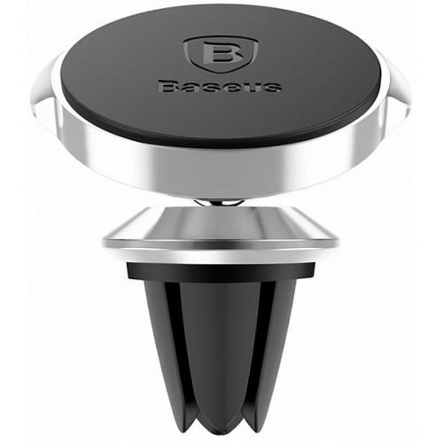 Автодержатель Baseus Small Magnetic suction bracket Silver