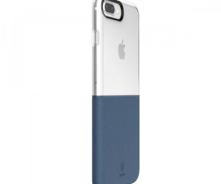 Чохол Baseus Half to Half Dark Blue для iPhone 7 Plus