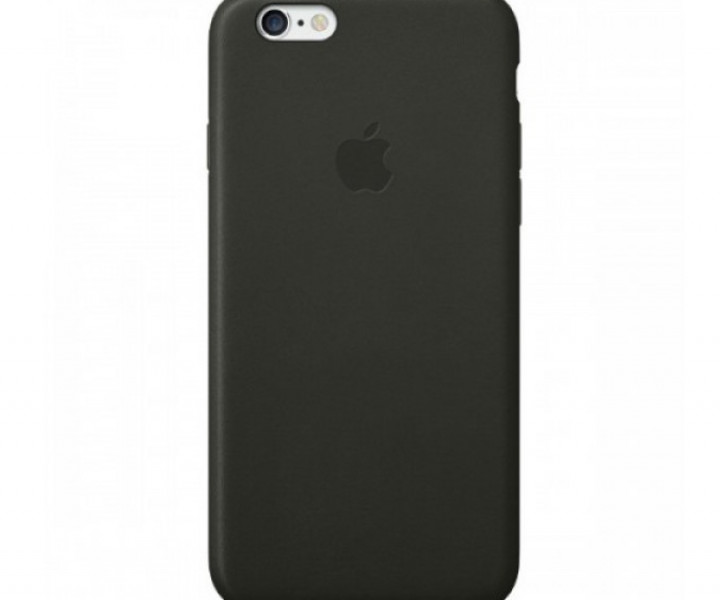 Чохол Apple Leather Case Black для Apple iPhone 6 / 6s