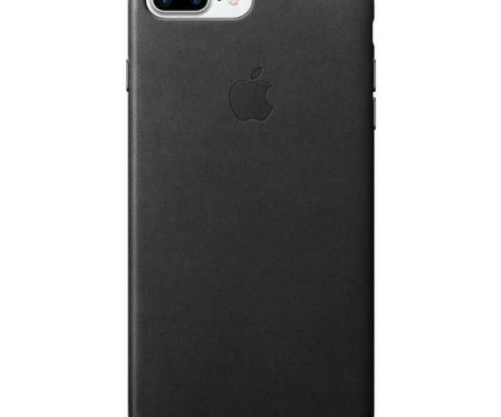Чохол Apple iPhone 7 Plus Leather Case - Black (MMYJ2)