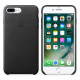Чохол Apple iPhone 7 Plus Leather Case - Black (MMYJ2)