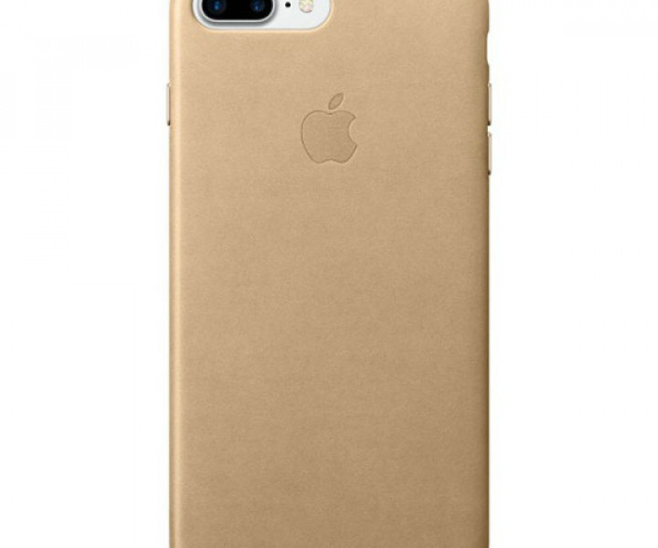 Чохол Apple iPhone 7 Plus Leather Case - Tan (MMYL2)