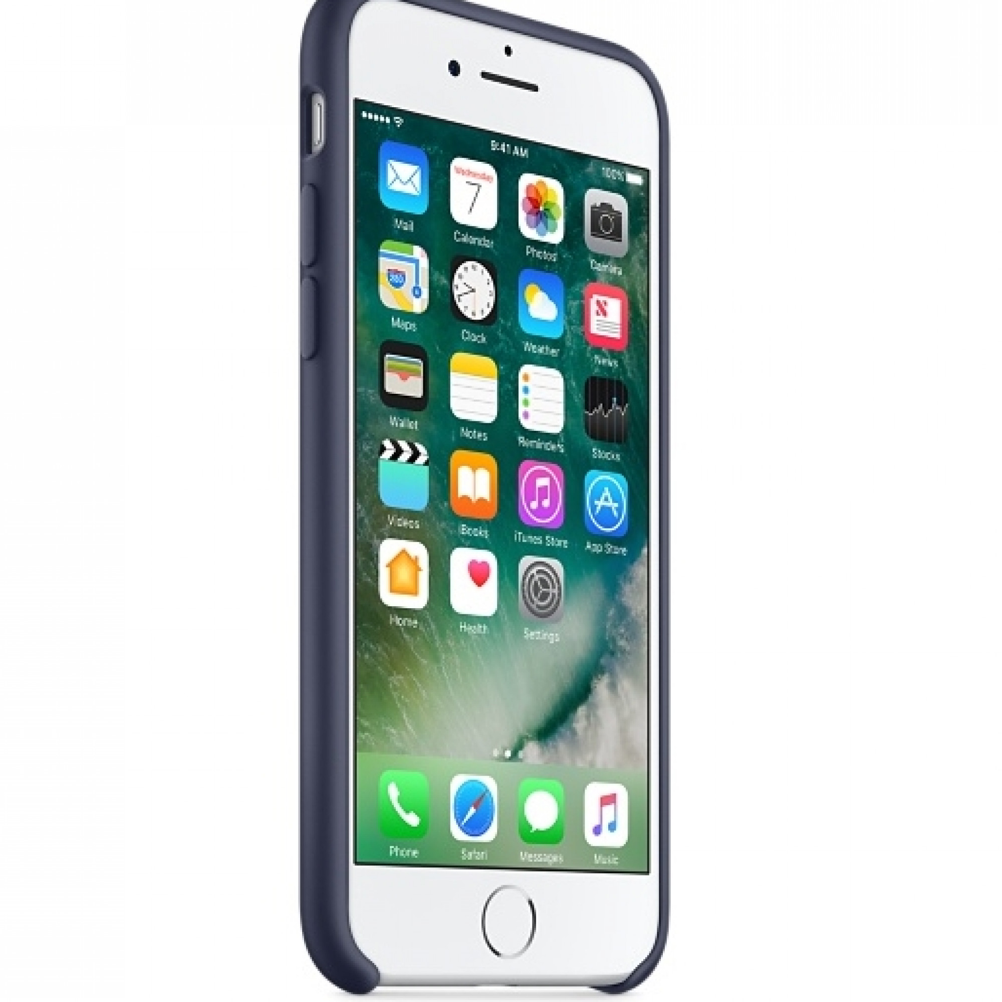 Чохол Apple iPhone 7 Silicone Case - Midnight Blue (MMWK2)