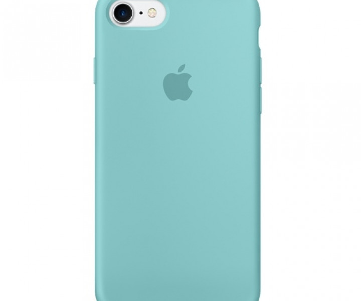 Чохол Apple iPhone 7 Silicone Case - Sea Blue (MMX02)