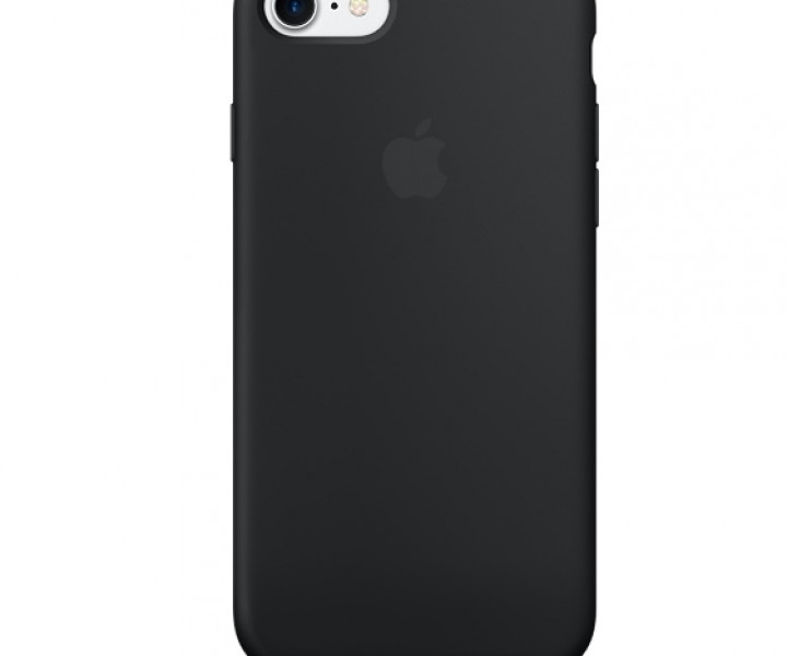 Чохол Apple iPhone 7 Silicone Case - Black (MMW82)