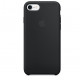 Чохол Apple iPhone 7 Silicone Case - Black (MMW82)