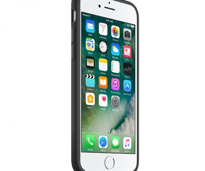 Чохол Apple iPhone 7 Silicone Case - Black (MMW82)