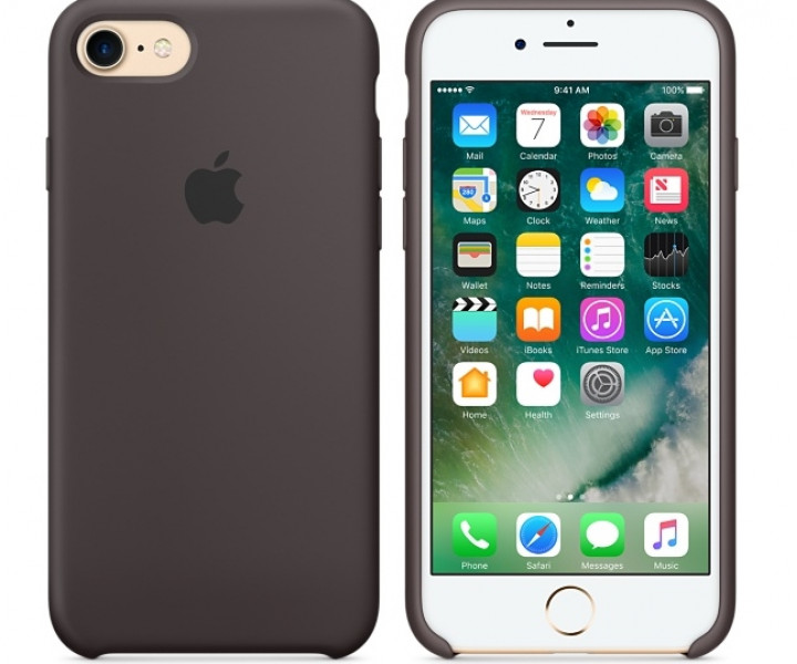 Чохол Apple iPhone 7 Silicone Case - Cocoa (MMX22)