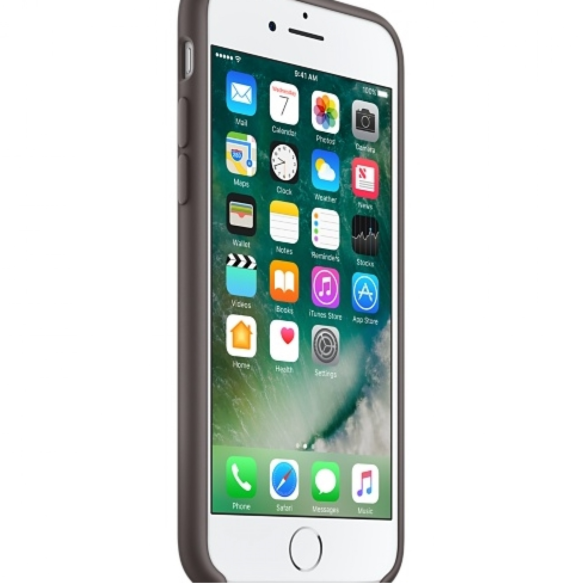 Чохол Apple iPhone 7 Silicone Case - Cocoa (MMX22)