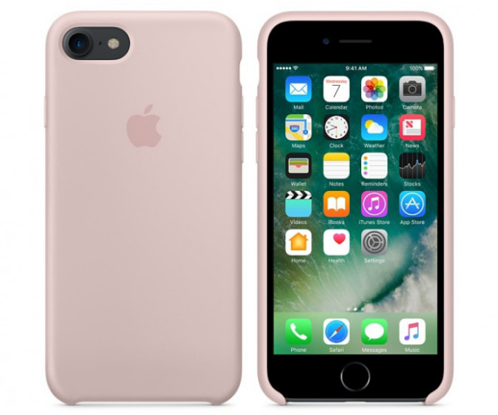 Чохол Apple iPhone 7 Silicone Case - Pink Sand (MMX12)