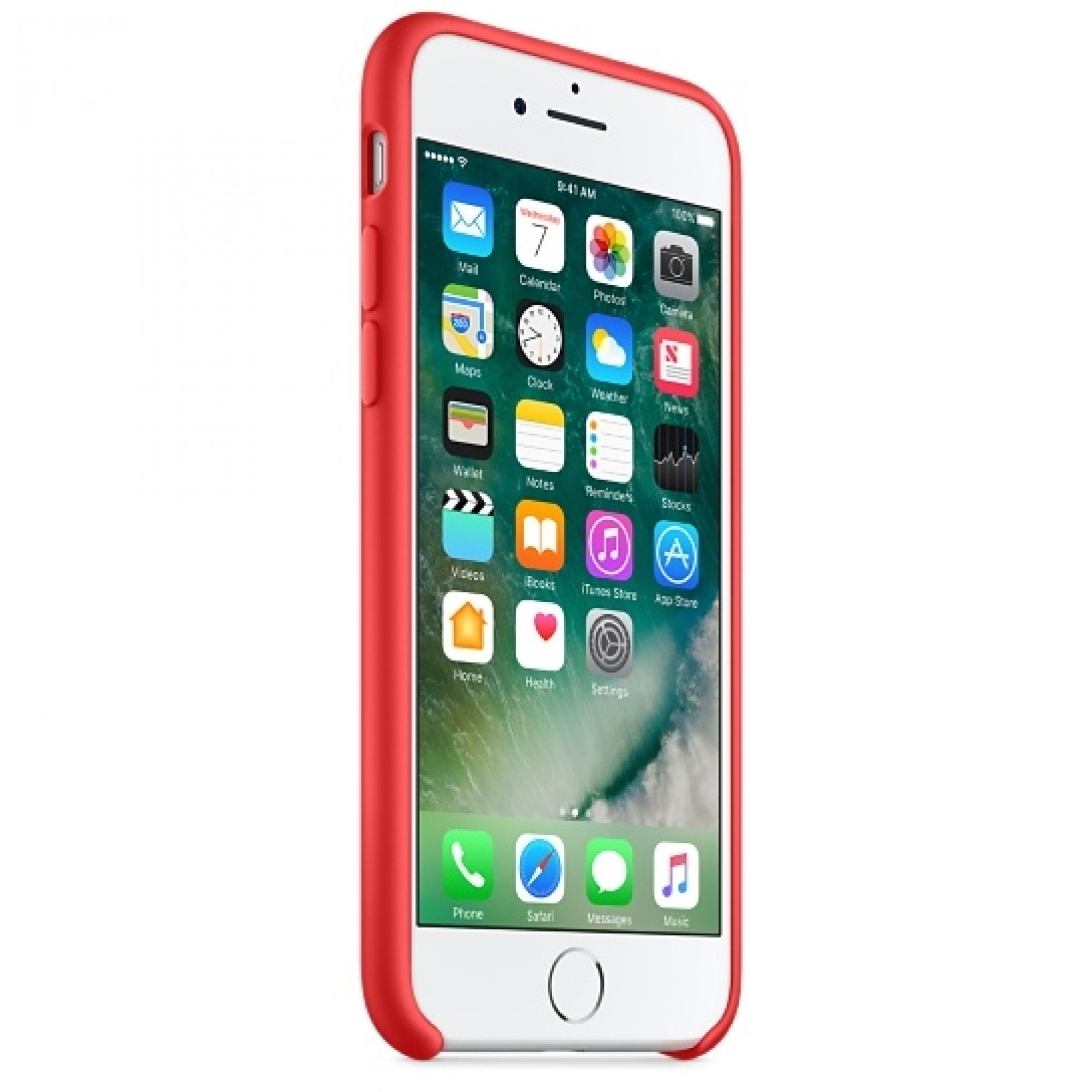 Чохол Apple iPhone 7 Silicone Case - (PRODUCT) RED (MMWN2)