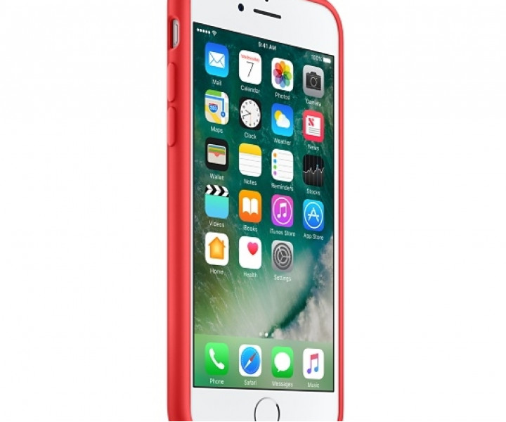 Чохол Apple iPhone 7 Silicone Case - (PRODUCT) RED (MMWN2)