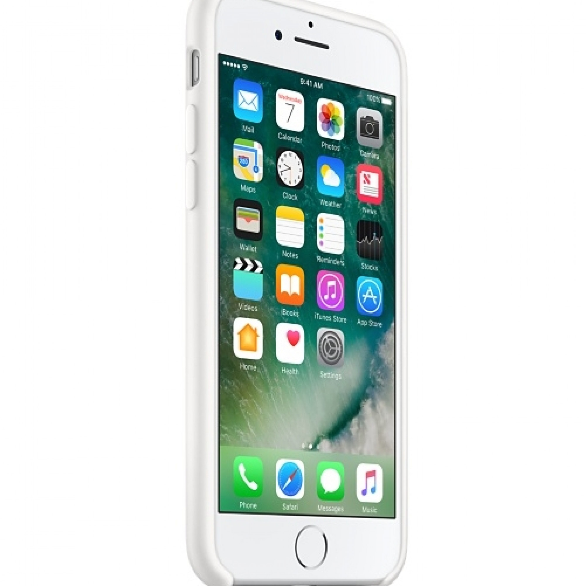 Чохол Apple iPhone 7 Silicone Case - White (MMWF2)