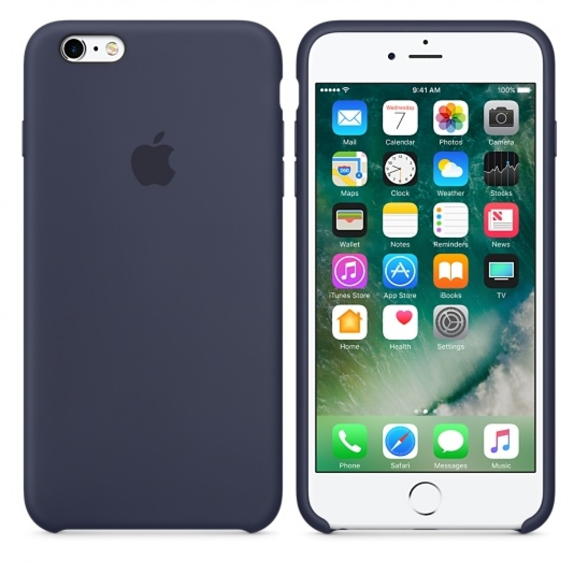 Чохол Apple iPhone 6/6s Silicone Case - Midnight Blue MKY22