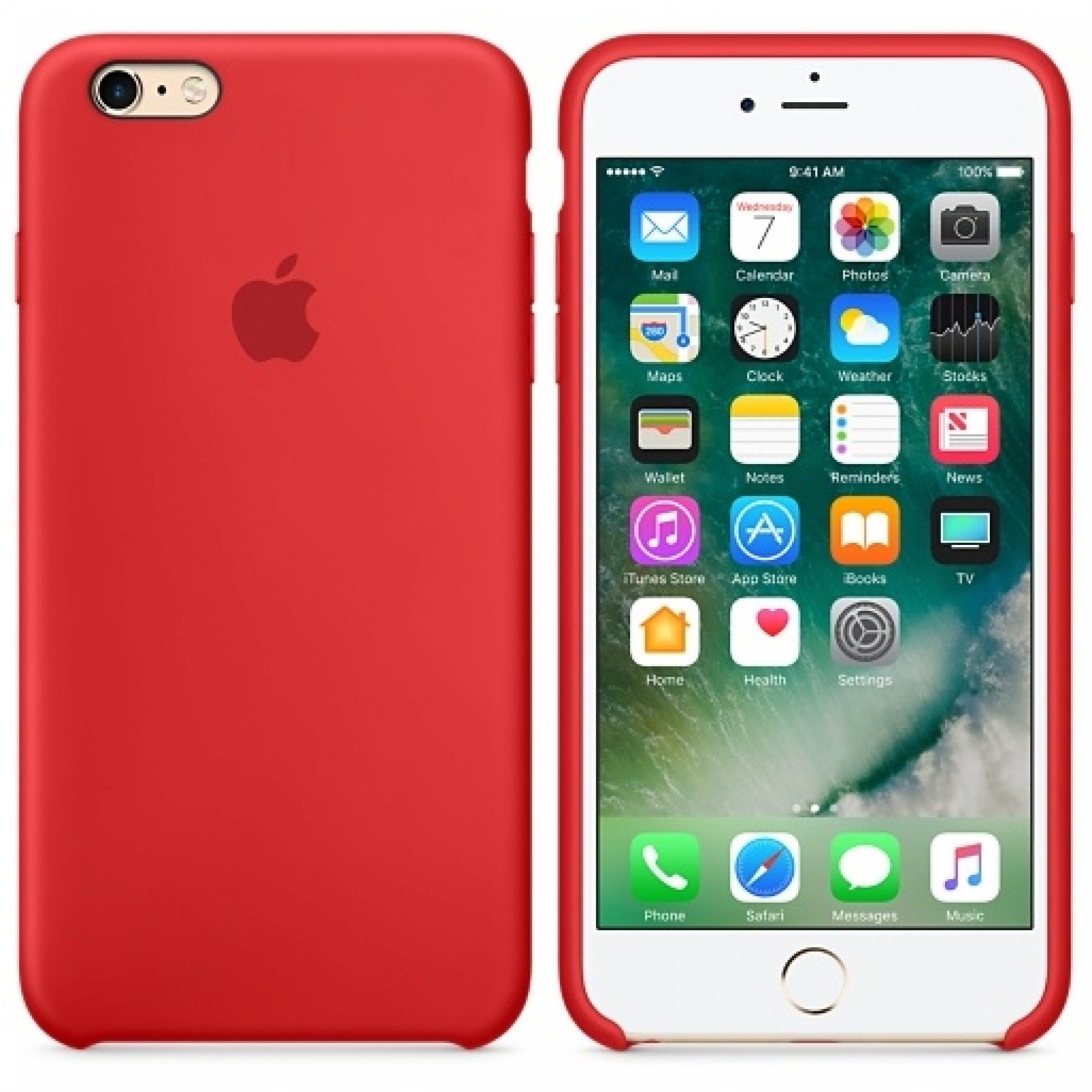 Чохол Apple iPhone 6/6s Silicone Case - PRODUCT(RED) MKY32