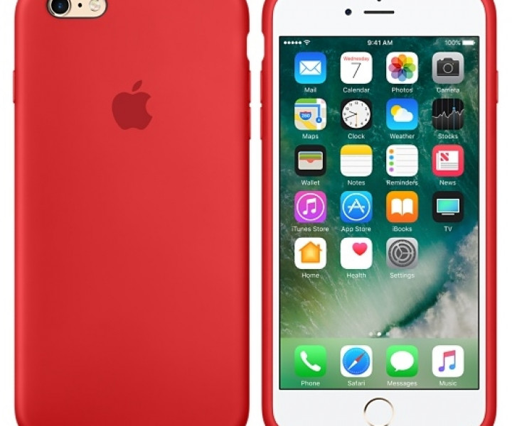 Чохол Apple iPhone 6/6s Silicone Case - PRODUCT(RED) MKY32