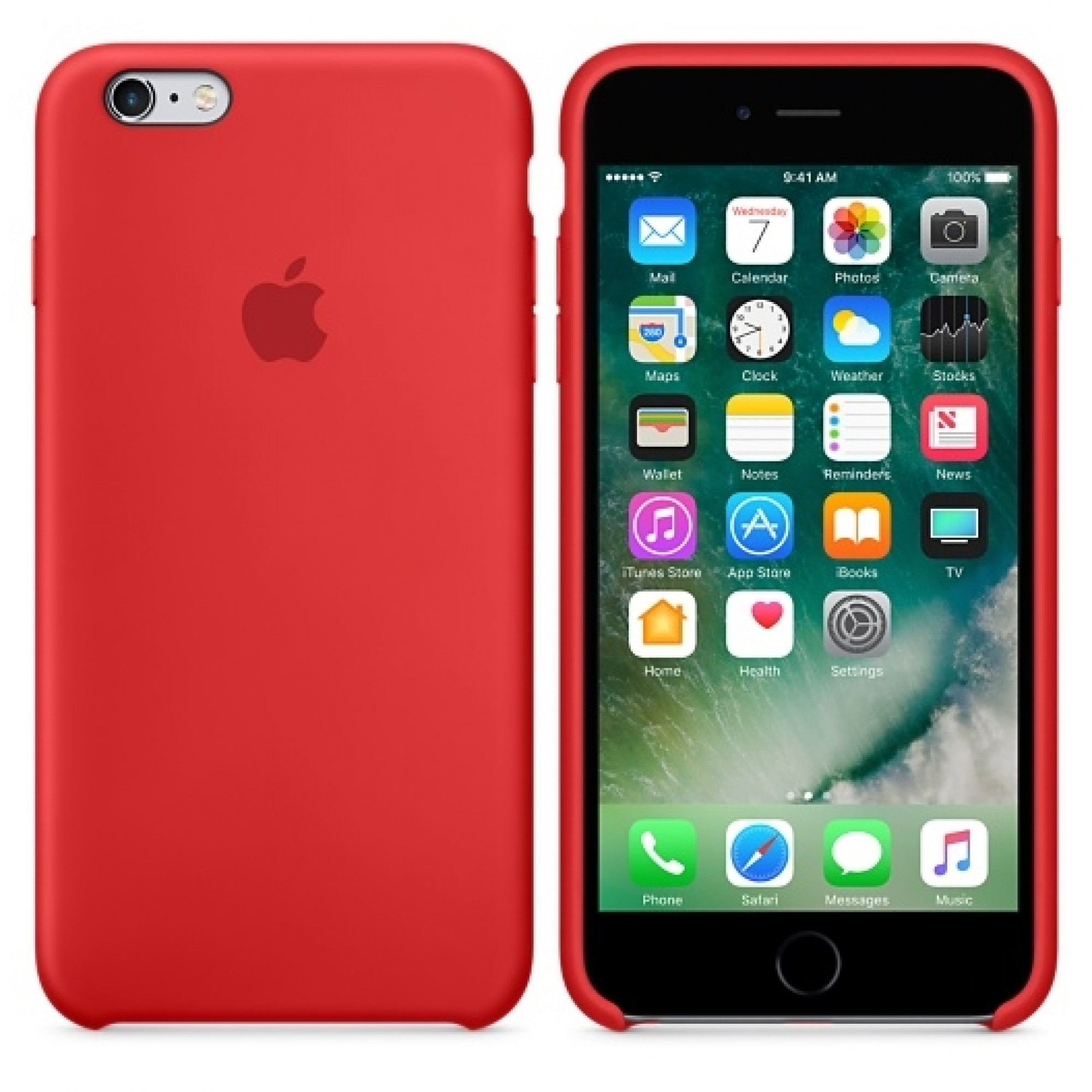 Чохол Apple iPhone 6/6s Silicone Case - PRODUCT(RED) MKY32