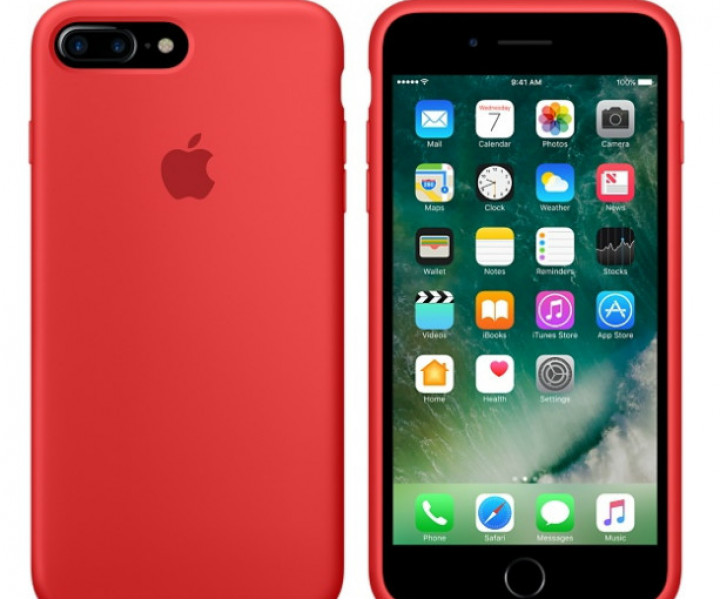 Чохол Apple iPhone 7 Plus Silicone Case - (PRODUCT)RED (MMQV2)