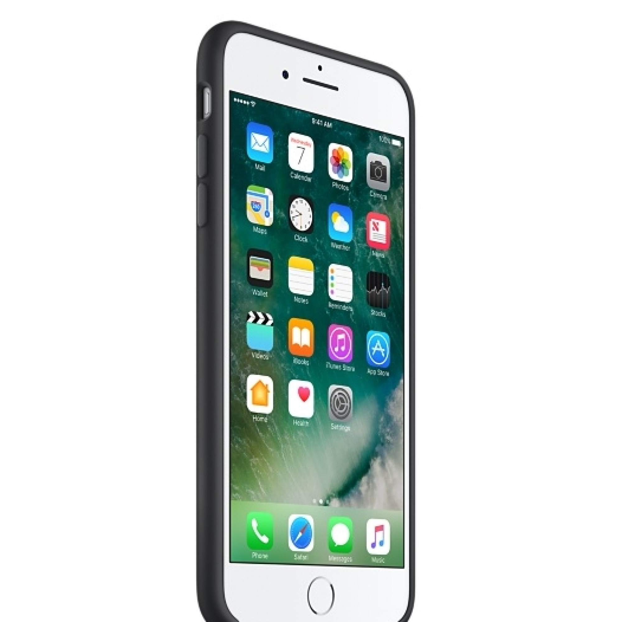 Чохол Apple iPhone 7 Plus Silicone Case - Black (MMQR2)