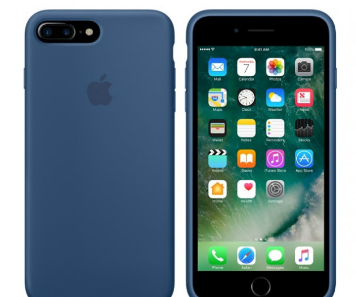 Чохол Silicone Case Ocean Blue для iPhone 7 Plus
