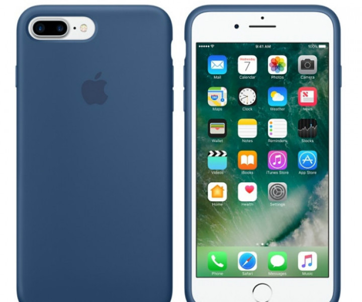 Чохол Silicone Case Ocean Blue для iPhone 7 Plus