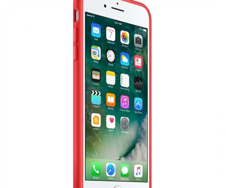 Чохол Apple iPhone 7 Plus Silicone Case - (PRODUCT)RED (MMQV2)