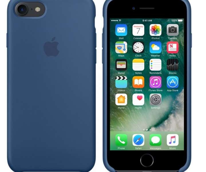 Чохол Apple iPhone 7 Silicone Case - Ocean Blue (MMWW2)