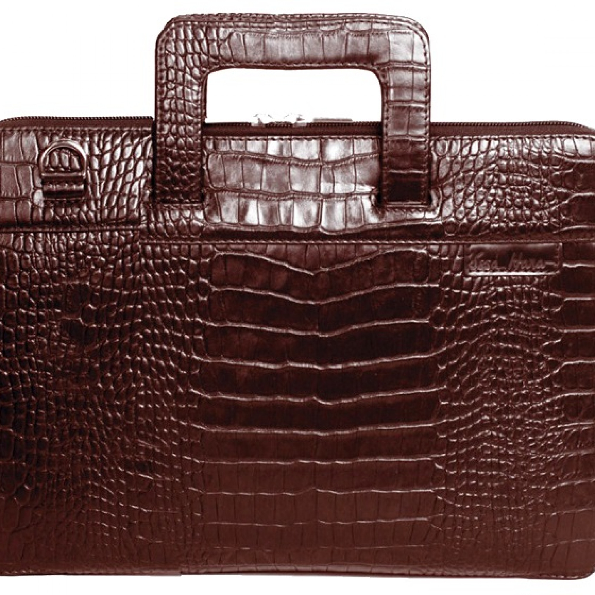 Сумка Issa Hara MacBook 13" Brown Croco